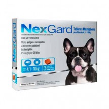 NEXGARD 4 A 10KG COMBO