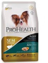 RA��O PROHEALTH  ADULTO RA�AS PEQUENAS 2,5KG