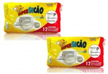 FRALDA SUPERSECAO FEMEA  P COM 12 UNIDADES