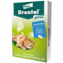 DRONTAL GATOS (BLISTER 4 COMPR)