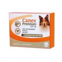 CANEX PREMIUM 10 KG 900 MG COM 4 COMRIMIDOS