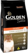 Golden Gatos Castrados Sabor Salmo 10,1kg