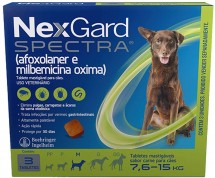NEXGARD SPECTRA 7,5KG A 15KG COMBO C/3