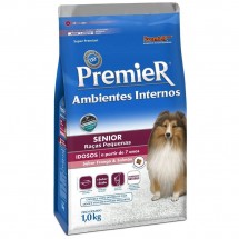 Premier Ces Ambientes Internos Senior Sabor Frango & Salmo 1kg