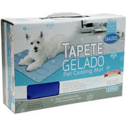 TAPETE GELADO PARA PETS CHALESCO TAMANHO MDIO 50CM X 64 CM