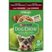 DOG CHOW Sache Adult Cordeiro 100g