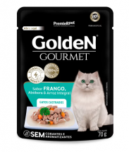 GOLDEN GATO CASTRADO SACHE FRANGO 70G