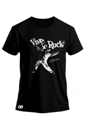 Camiseta Vive Le Rock