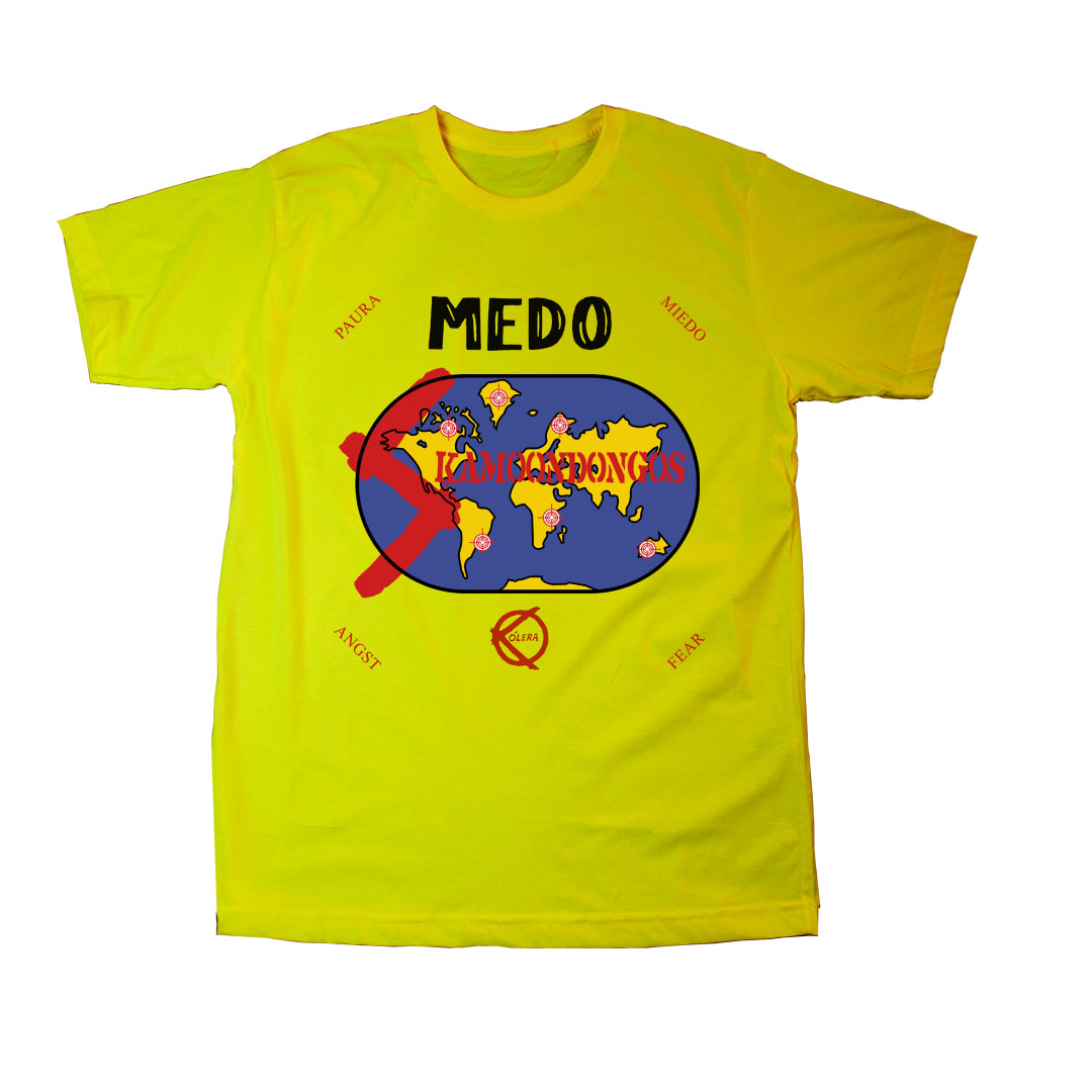 Camiseta - Skamoondongos Medo