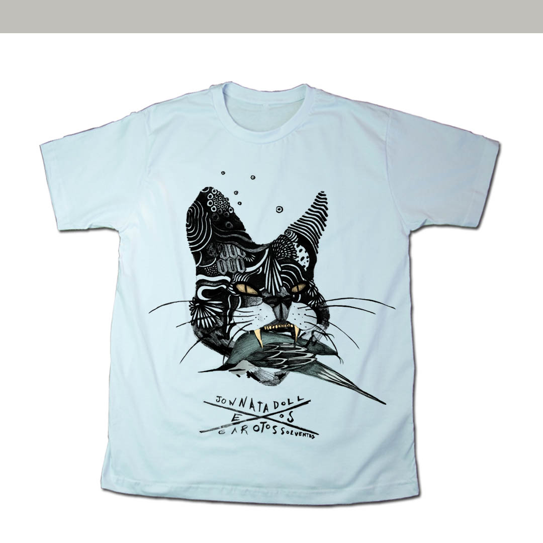 Camiseta - Jonnata Doll e os Garotos Solventes P�ssaro 