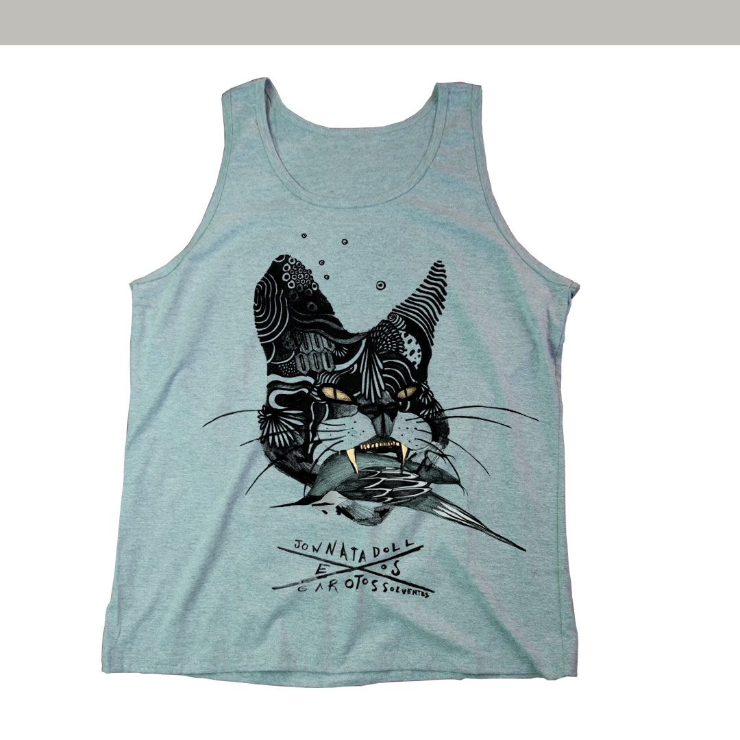 Camiseta Regata - Jonnata Doll e os Garotos Solventes P�ssaro