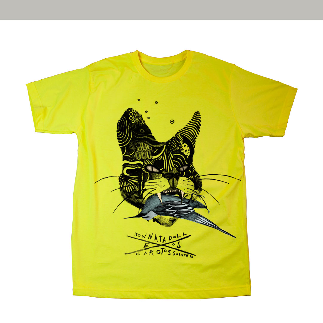 Camiseta - Jonnata Doll e os Garotos Solventes P�ssaro 