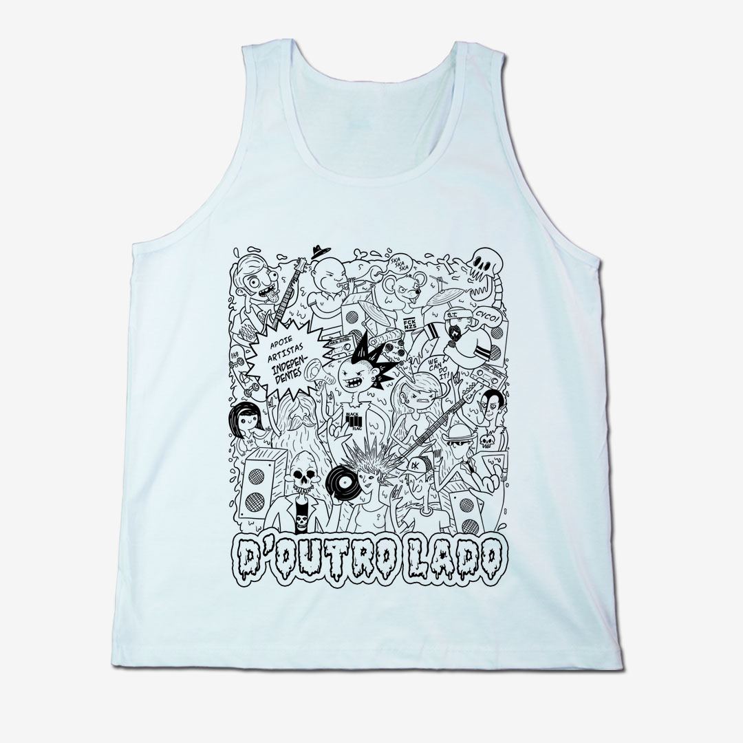 Camiseta Regata - Hardcore Times