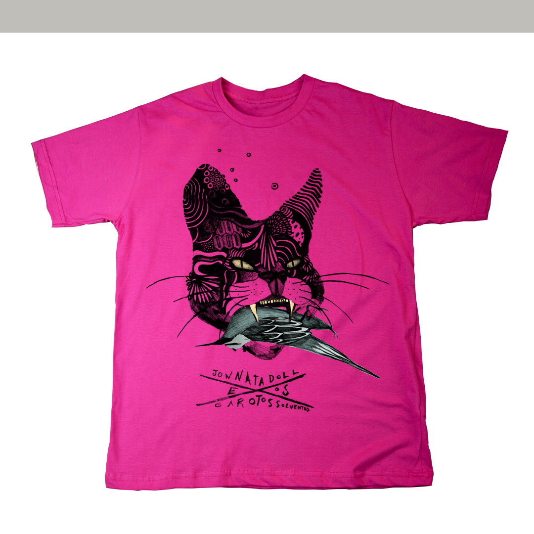 Camiseta - Jonnata Doll e os Garotos Solventes P�ssaro 