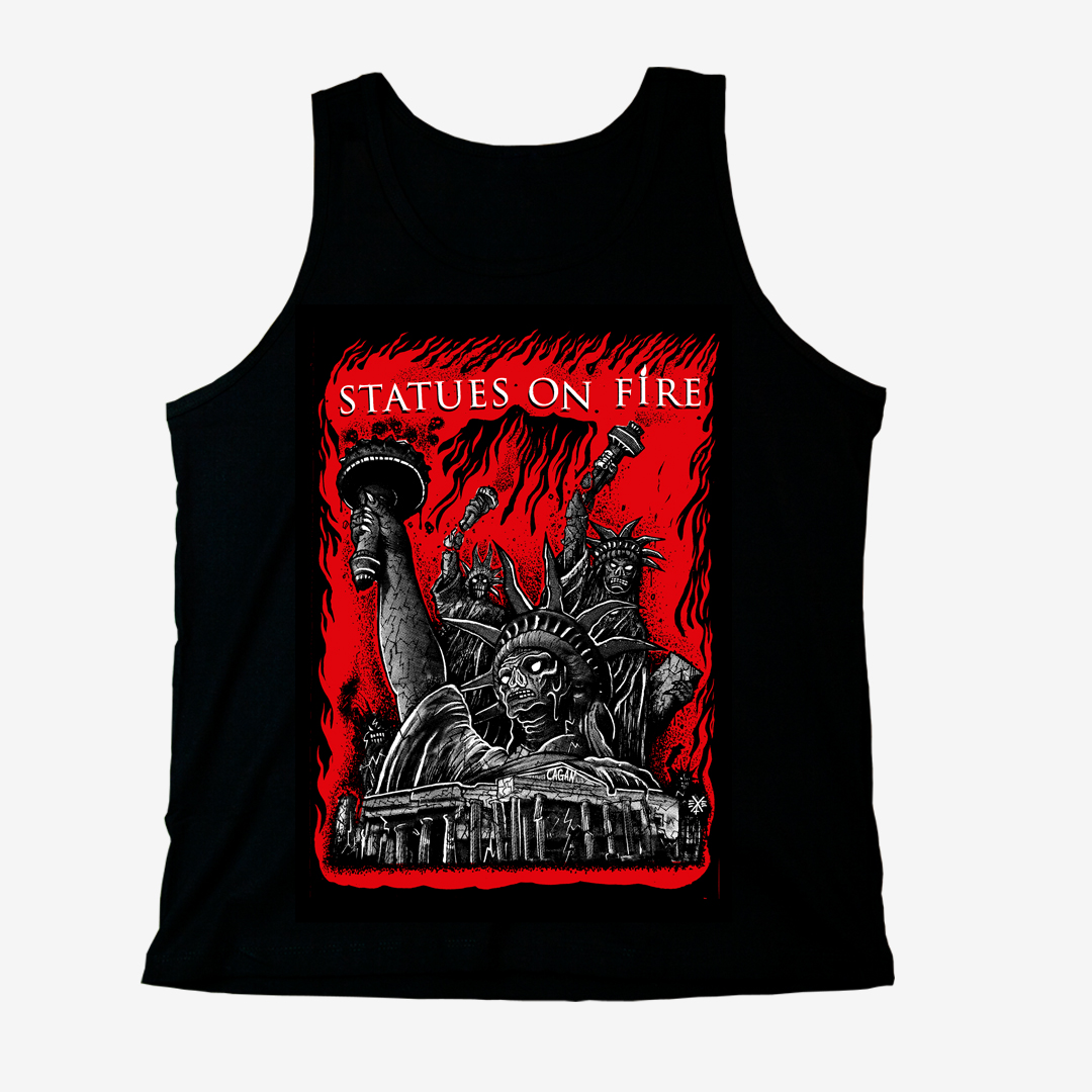 Camiseta Regata - Statues On Fire Havan on Fire