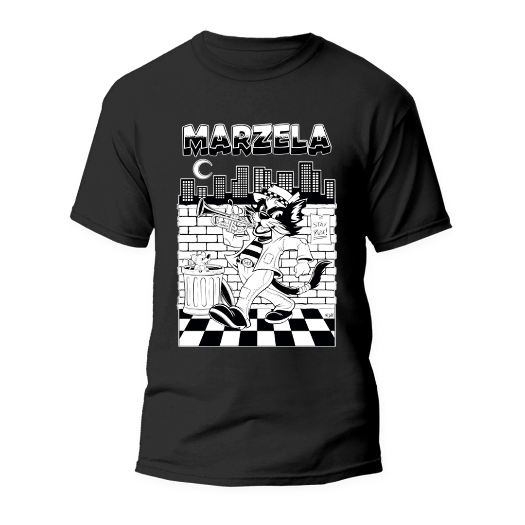 Camiseta Marzela Rude Cat