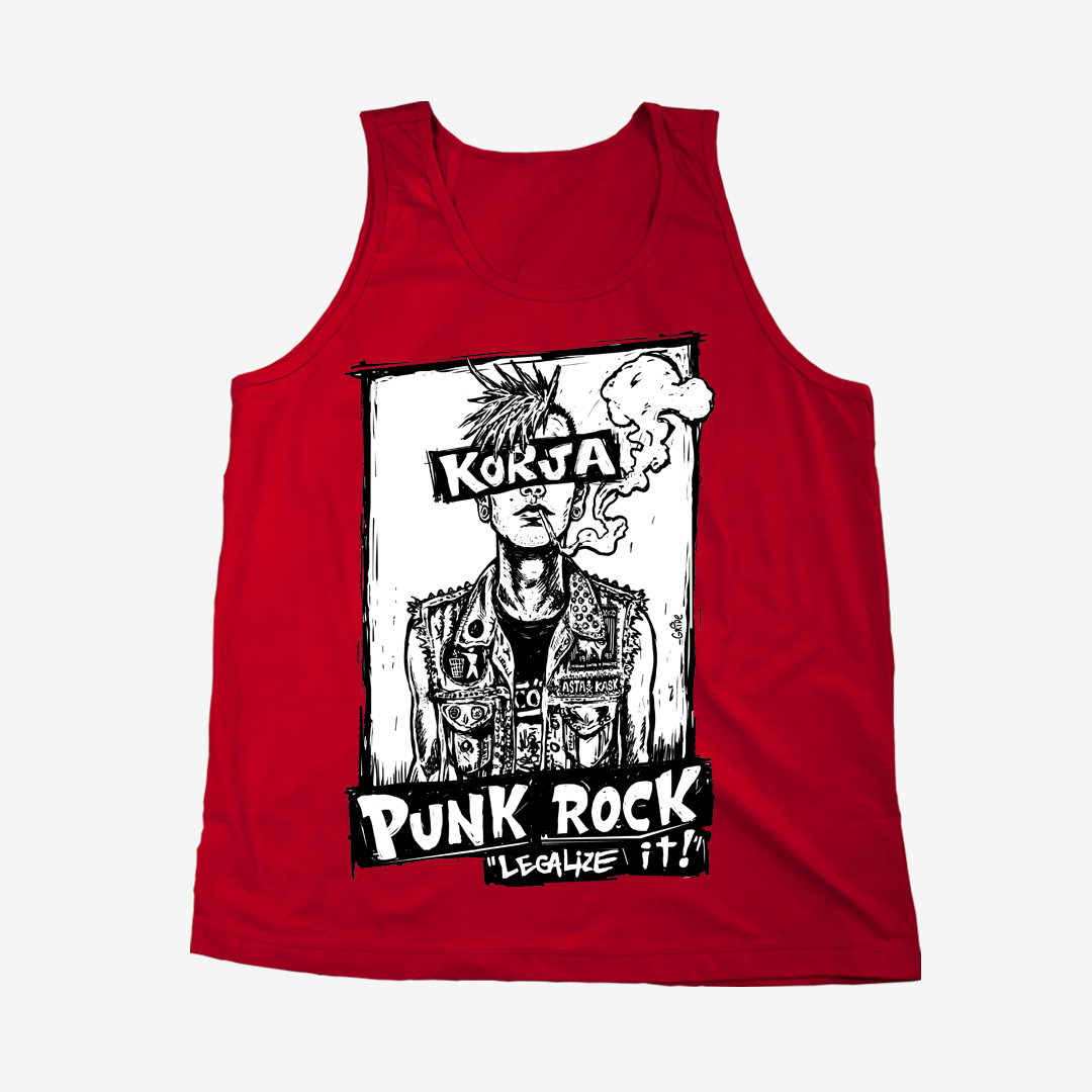 Camiseta Regata - Korja Legalize it