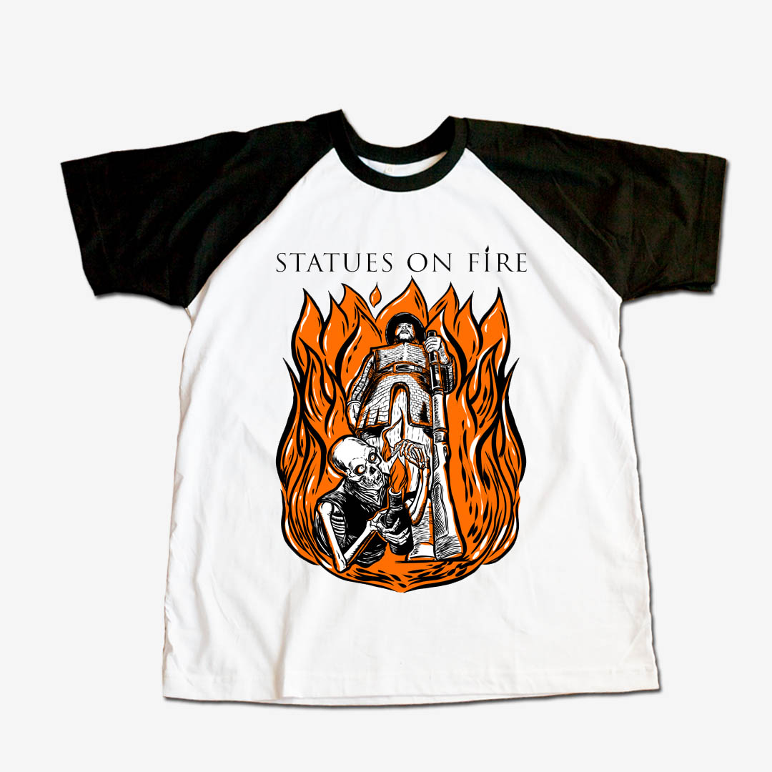 Camiseta - Statues On Fire Borba Gato