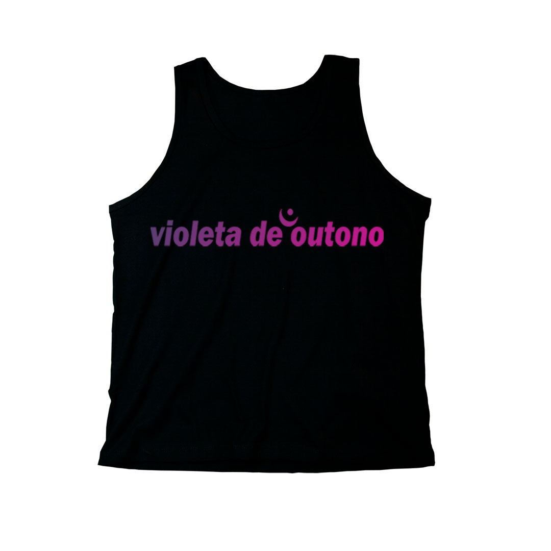 Camiseta - Violeta de Outono Color Regata