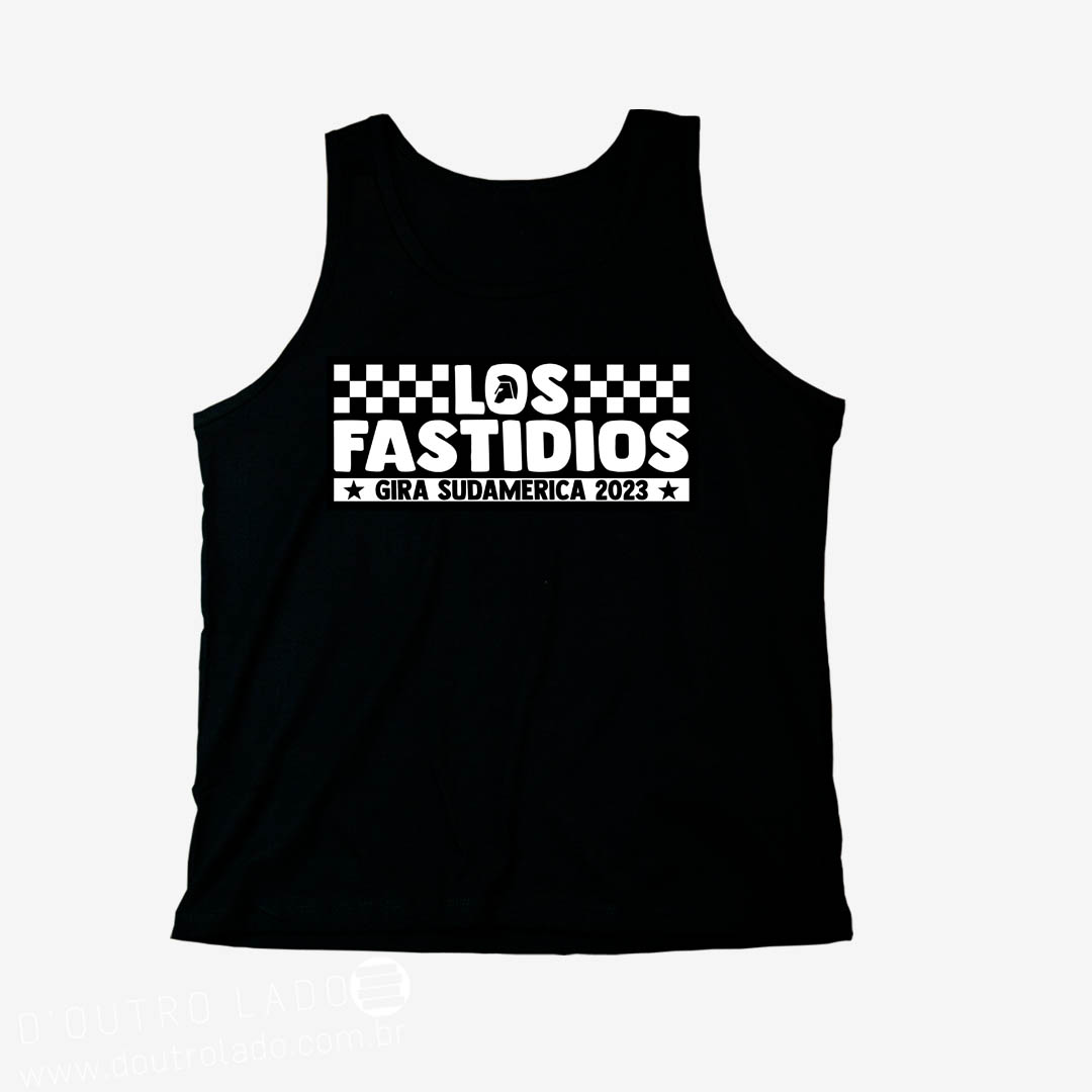 Camiseta Regata LOS FASTIDIOS Gira Sudamerica