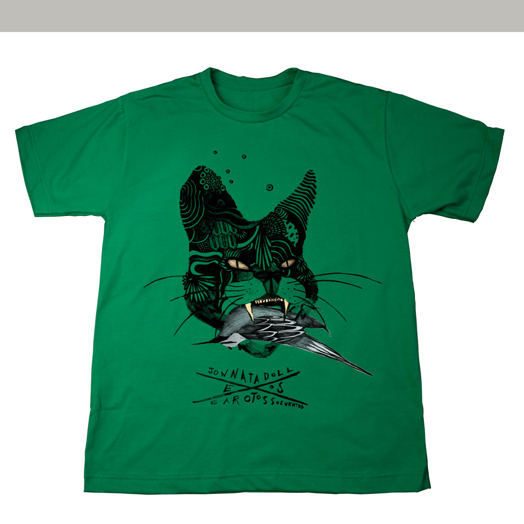 Camiseta - Jonnata Doll e os Garotos Solventes P�ssaro 