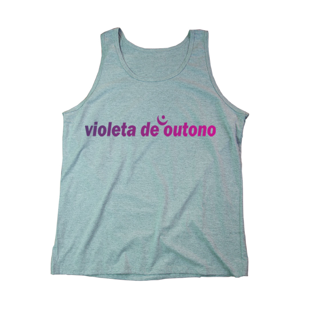 Camiseta - Violeta de Outono Color Regata