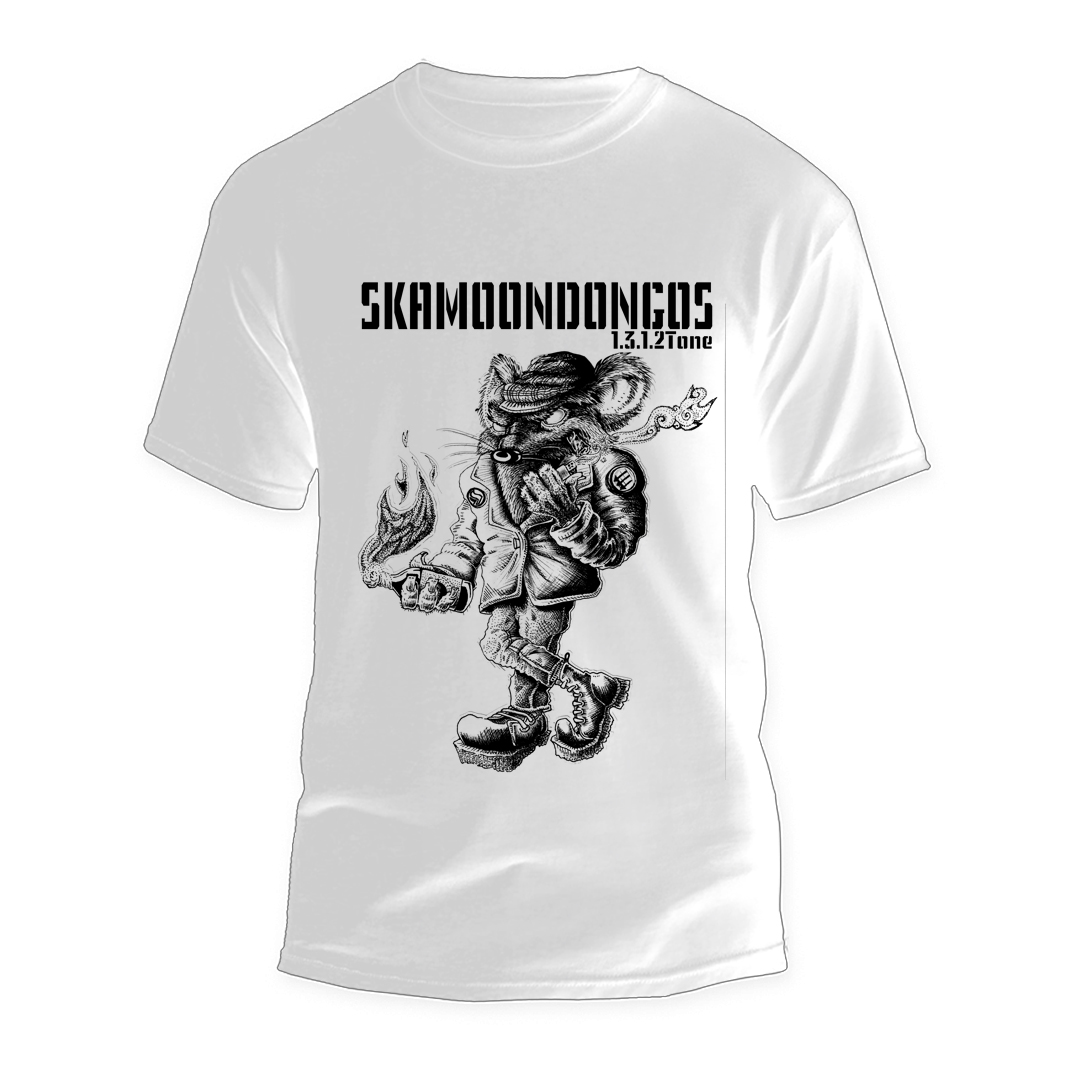 Camiseta SKAMOONDONGOS RatRude