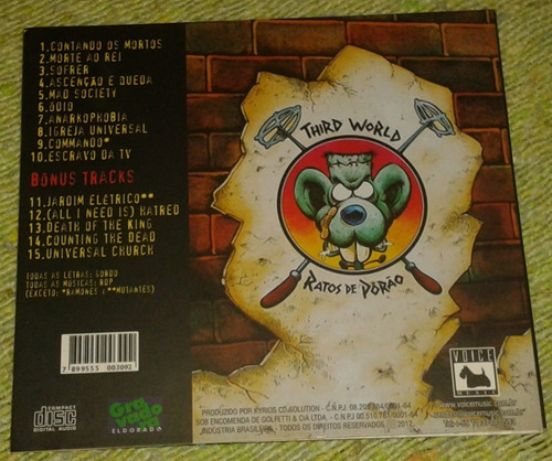 CD RATOS DE POR�O Anarkophobia