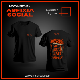 Camiseta WALLS PRETA - Asfixia Social
