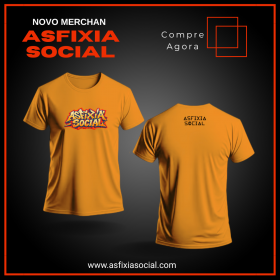 Camiseta PIXO MOSTARDA - ASFIXIA SOCIAL